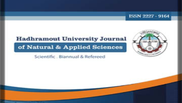 <span>Hadhramout</span>University Journal of Natural & Applied Sciences 